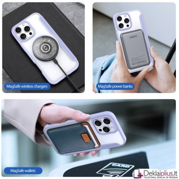 Dux Ducis Skin X Pro dirbtinos odos dėklas violetinis su magsafe (Apple Iphone 16 Pro Max) Dux Ducis Skin X Pro dirbtinos odos dėklas violetinis su magsafe (Apple Iphone 16 Pro Max)